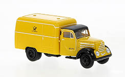 Brekina 30726 - H0 - Robur Garant Koffer 1953, Deutsche Post